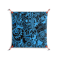The Blue Line - Work On Wall - Craig Watkins - Orange - 70 x 70 cm