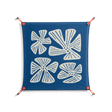 Blue Flower - Work On Wall - Magda March - Orange - 70 x 70 cm