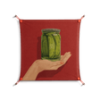 Pickles - Work On Wall - Kristin Eriksson - Orange - 70 x 70 cm