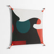 Plume - Work On Wall - Rikki Hewitt - Orange - 70 x 70 cm