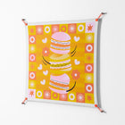 Cake - Work On Wall - Heather Zhou - Orange - 90 x 90 cm