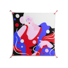 Dream - Work On Wall - Heather Zhou - Orange - 90 x 90 cm