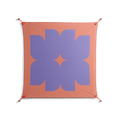 Stella - Work On Wall - Linus Lohoff - Orange - 90 x 90 cm