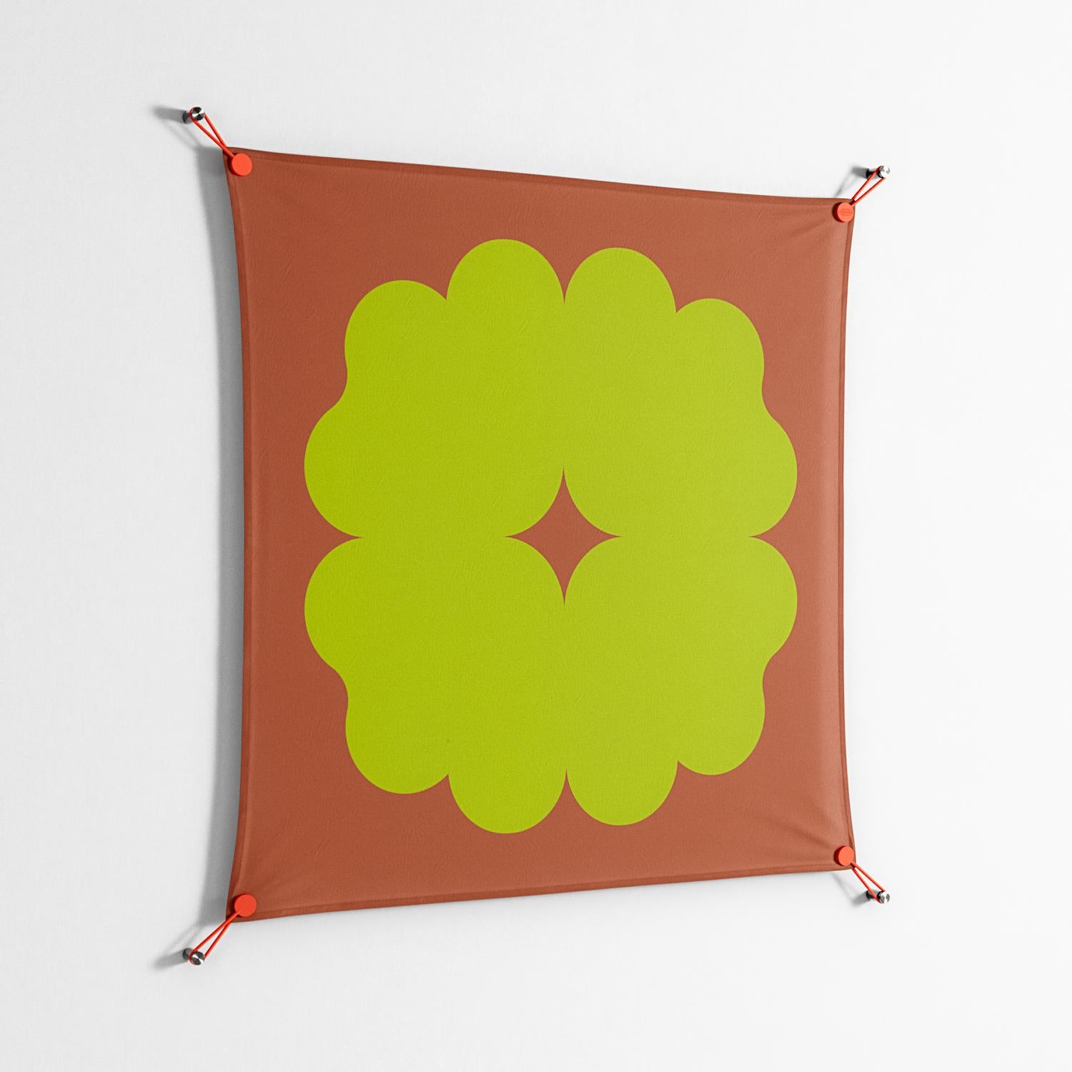 Fernis - Work On Wall - Linus Lohoff - Orange - 90 x 90 cm