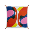 Blends Duo - Work On Wall - Vratislav Pecka - Orange - 90 x 90 cm