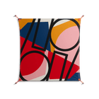 Fuerte Zoom - Work On Wall - Vratislav Pecka - Orange - 90 x 90 cm