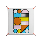 Palette - Work On Wall - Vratislav Pecka - Orange - 90 x 90 cm
