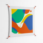 Vibrante Zoom - Work On Wall - Vratislav Pecka - Orange - 90 x 90 cm