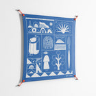 Tapestry - Work On Wall - Wyatt Hersey - Orange - 90 x 90 cm