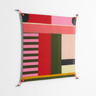 Harmonic - Work On Wall - Rikki Hewitt - Orange - 90 x 90 cm