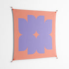 Stella - Work On Wall - Linus Lohoff - Orange - 140 x 140 cm