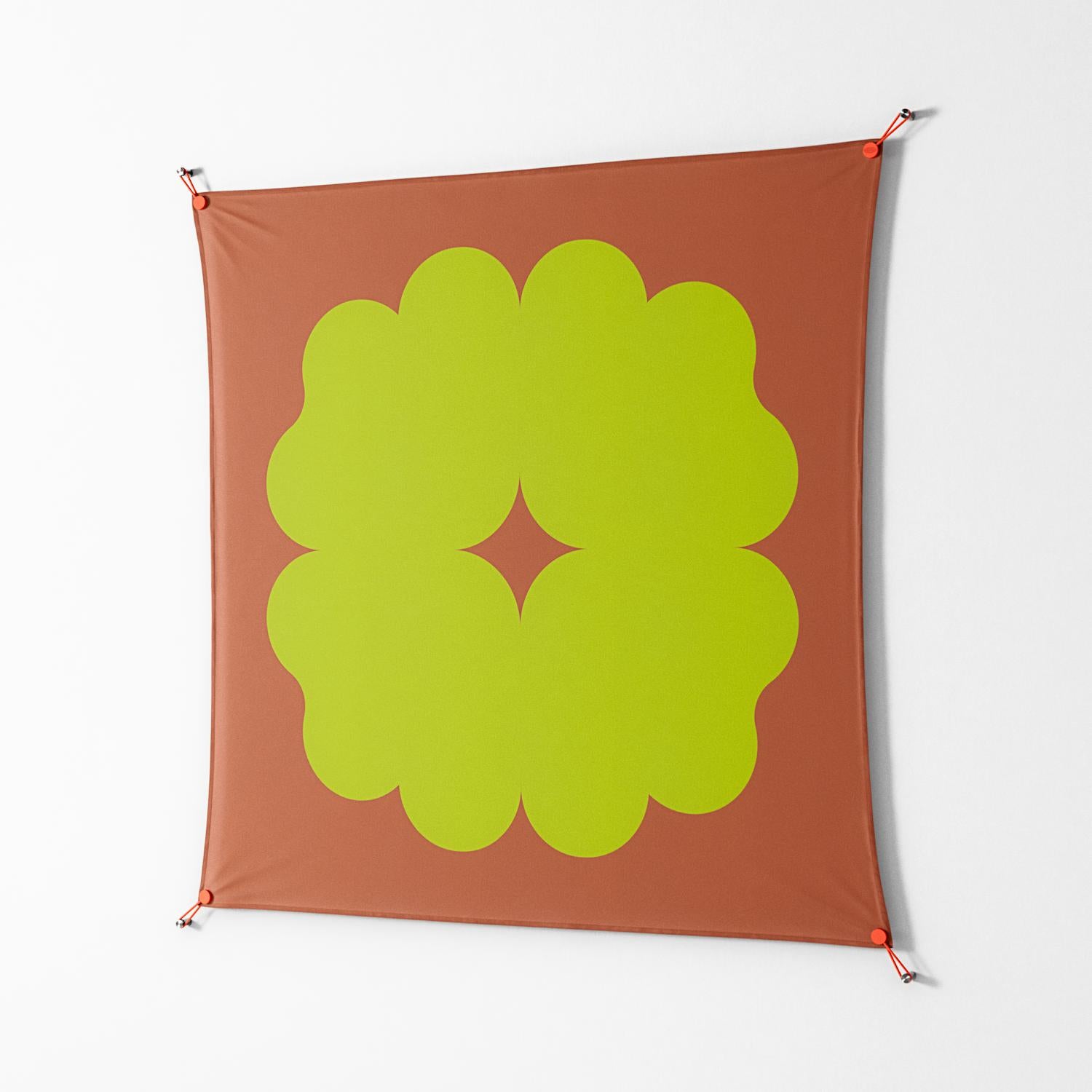 Fernis - Work On Wall - Linus Lohoff - Orange - 140 x 140 cm