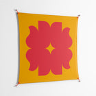 Phonix - Work On Wall - Linus Lohoff - Orange - 140 x 140 cm