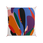 Balloons Zoom - Work On Wall - Vratislav Pecka - Orange - 140 x 140 cm