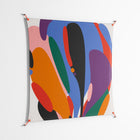 Balloons Zoom - Work On Wall - Vratislav Pecka - Orange - 140 x 140 cm