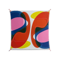 Blends Duo - Work On Wall - Vratislav Pecka - Orange - 140 x 140 cm