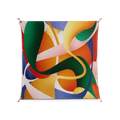 Gloss Zoom - Work On Wall - Vratislav Pecka - Orange - 140 x 140 cm