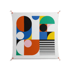 Murano - Work On Wall - Vratislav Pecka - Orange - 140 x 140 cm
