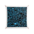 Blue Wotto - Work On Wall - Craig Watkins - Orange - 140 x 140 cm