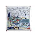 Olympic - Work On Wall - Wyatt Hersey - Orange - 140 x 140 cm