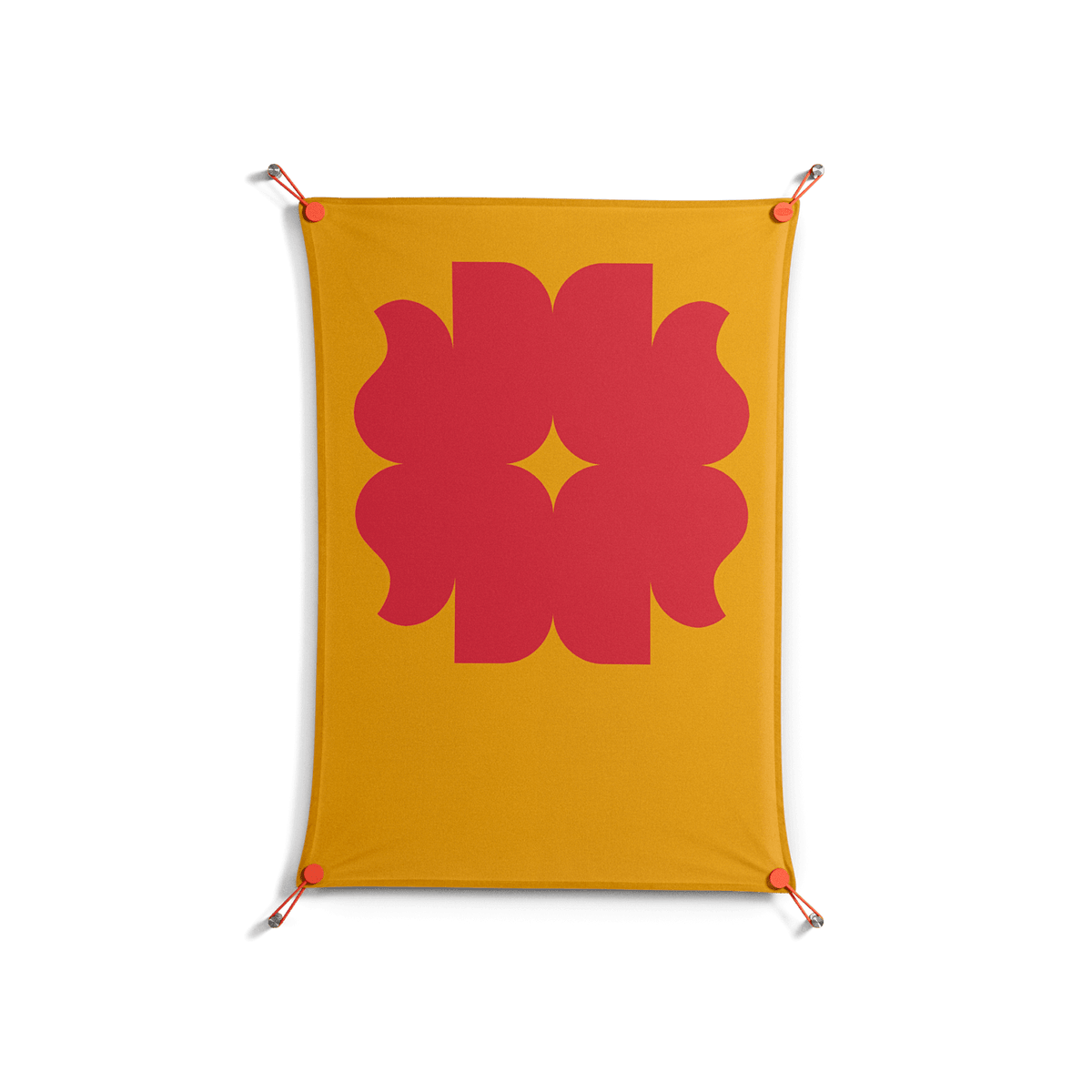 Phonix - Work On Wall - Linus Lohoff - Orange - 70 x 100 cm