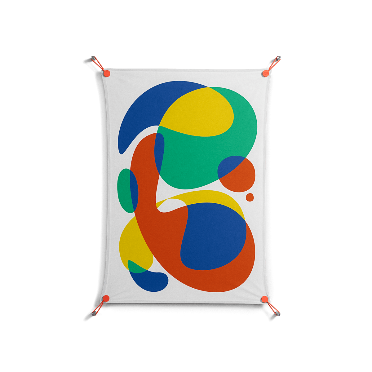 Vibrante - Work On Wall - Vratislav Pecka - Orange - 70 x 100 cm