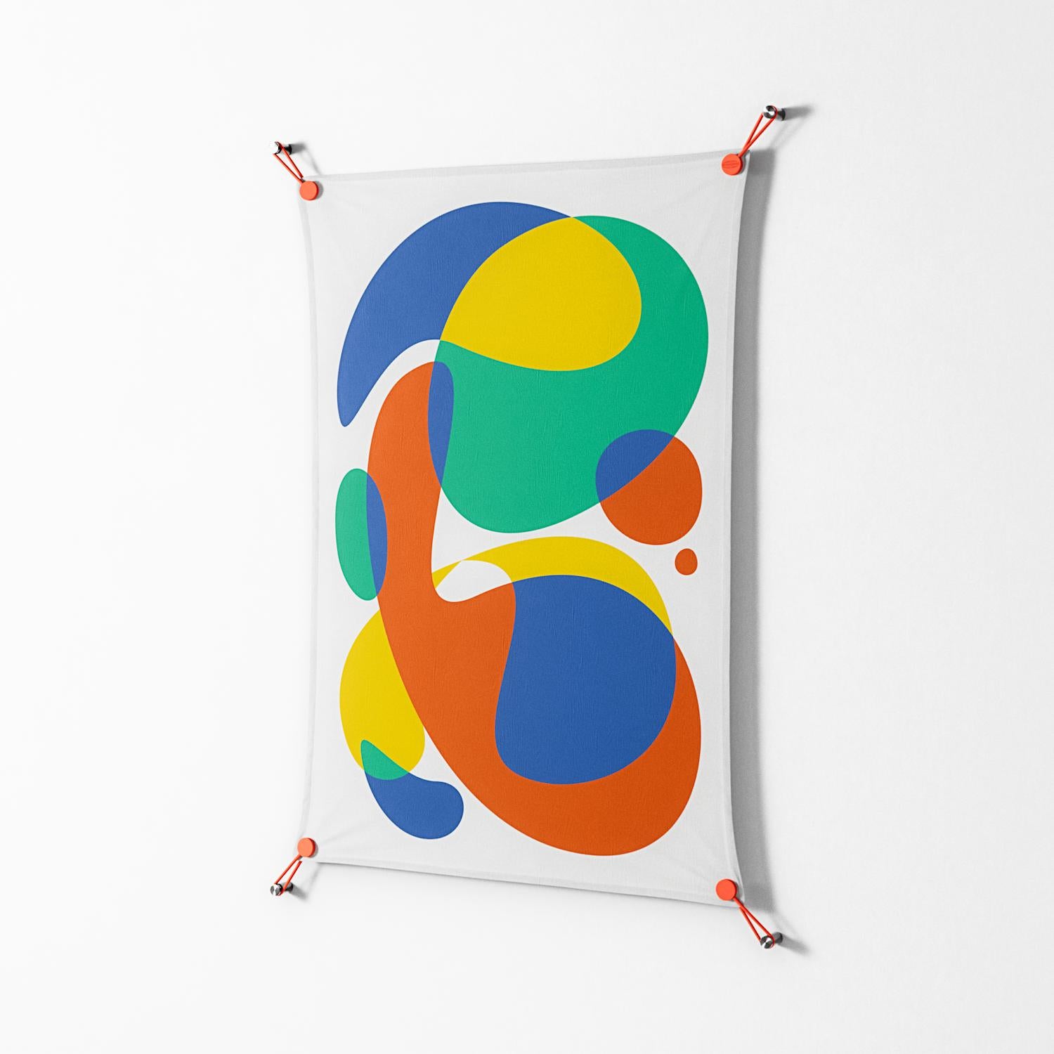Vibrante - Work On Wall - Vratislav Pecka - Orange - 70 x 100 cm