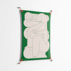 Attend - Work On Wall - Andrea Devia-Nuño - Orange - 70 x 100 cm
