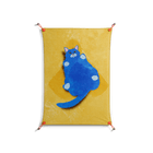Fat Cat - Work On Wall - Raissa Oltmanns - Orange - 70 x 100 cm