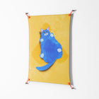 Fat Cat - Work On Wall - Raissa Oltmanns - Orange - 70 x 100 cm