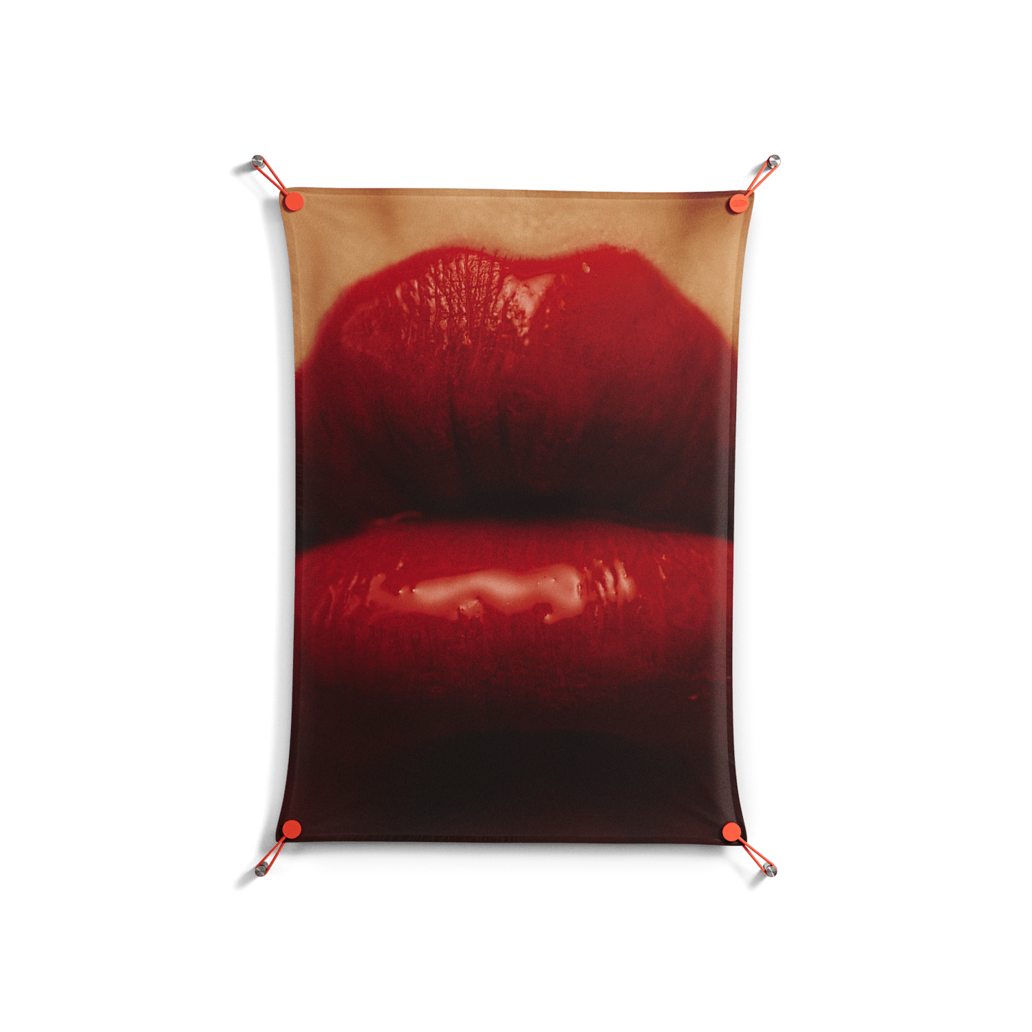 Red - Work On Wall - Nadia Ryder - Orange - 70 x 100 cm
