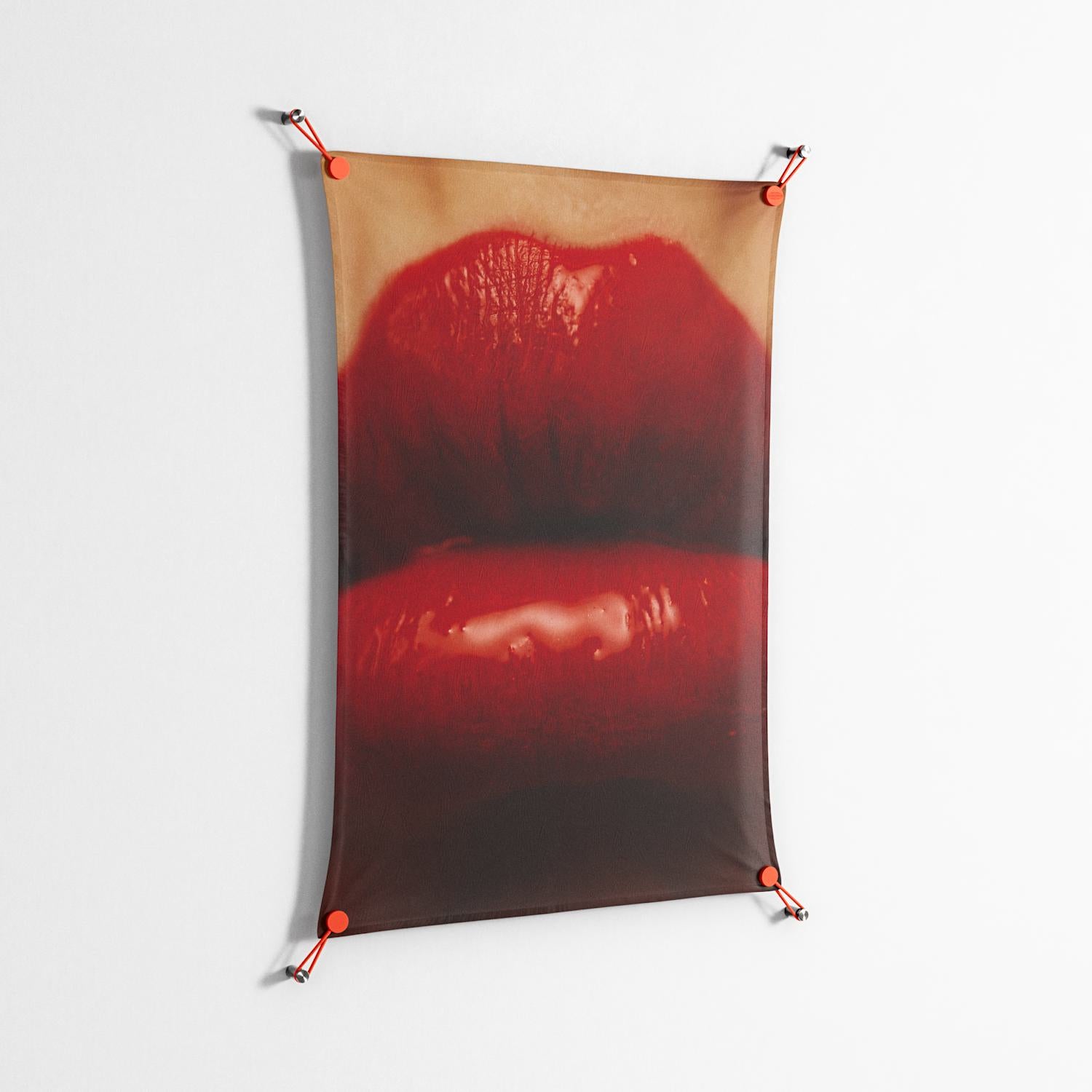 Red - Work On Wall - Nadia Ryder - Orange - 70 x 100 cm