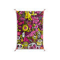 Pinky & Yellow - Work On Wall - Craig Watkins - Orange - 70 x 100 cm