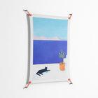 Siesta - Work On Wall - Henry Rivers - Orange - 70 x 100 cm