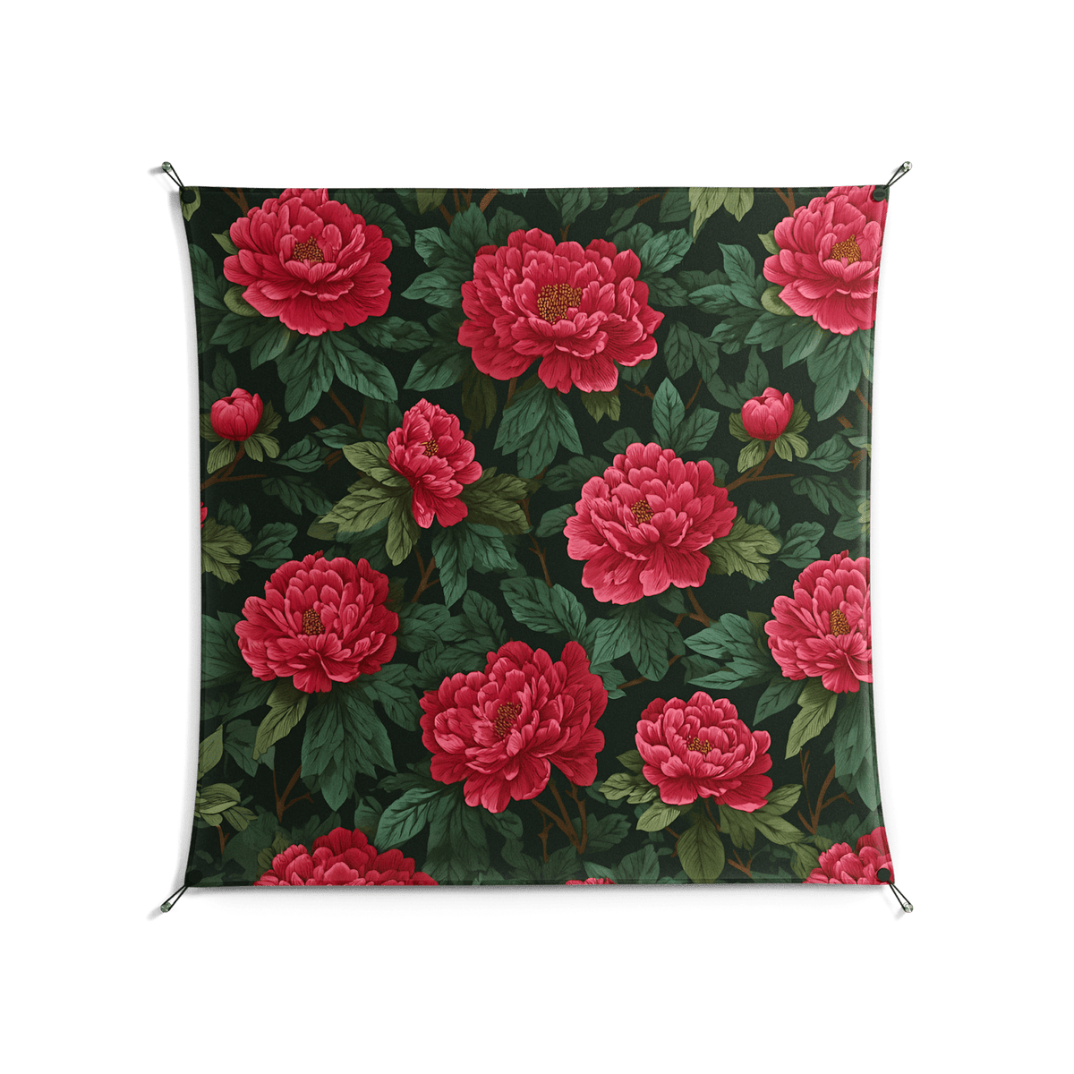 Mormors rabatt - Work On Wall - Nur Rydberg - Black - 140 x 140 cm