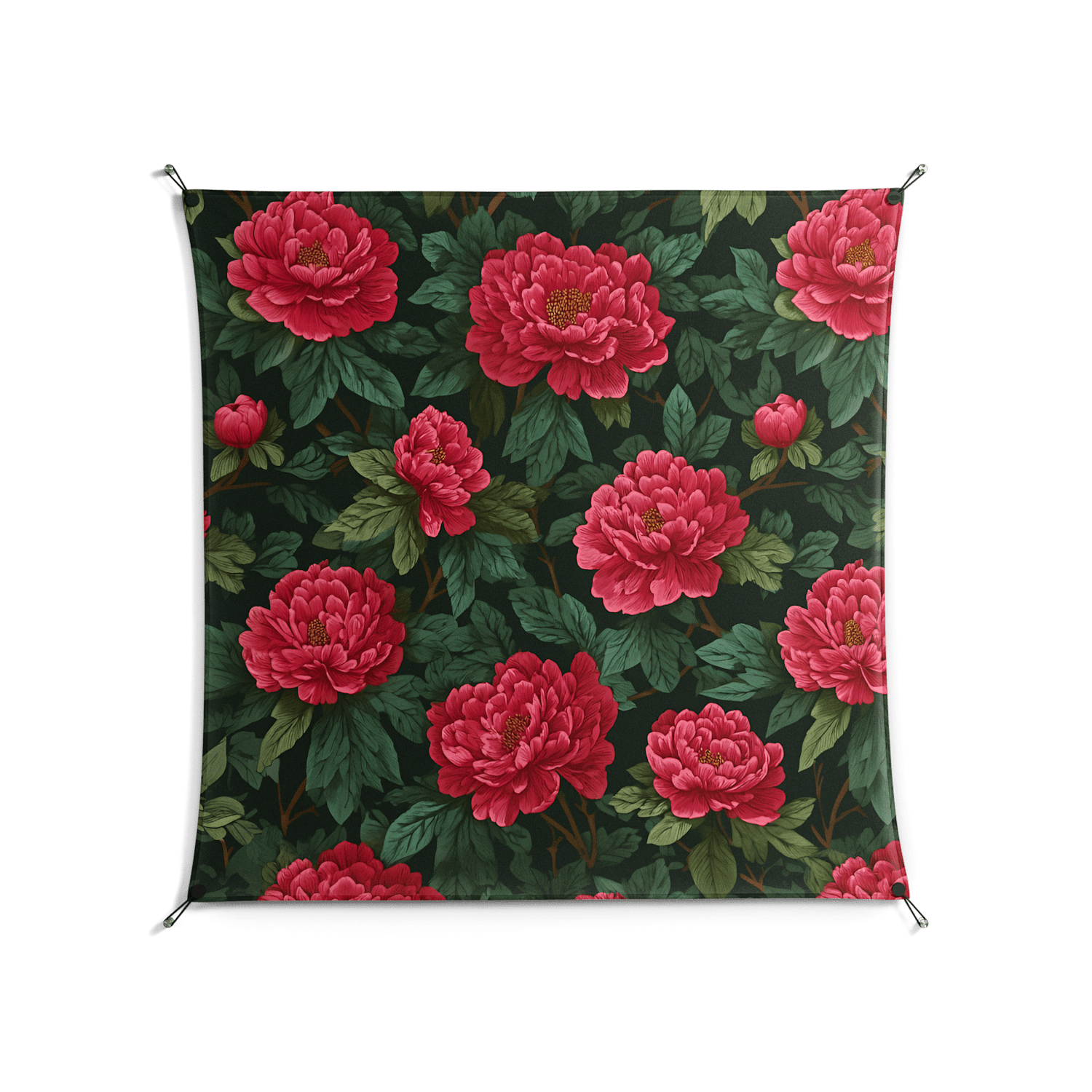 Mormors rabatt - Work On Wall - Nur Rydberg - Black - 140 x 140 cm