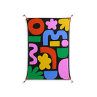 Fun Shapes - Work On Wall - Sandra Hutter - Orange - 70 x 100 cm