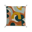 Abstract Sunrise - Work On Wall - Amy Suther - Silver - 70 x 70 cm