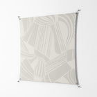 Touch the Ground - Work On Wall - Amy Suther - Silver - 140 x 140 cm