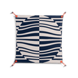 Wave Lens - Work On Wall - Oluwasheyi Adebayo - Orange - 70 x 70 cm