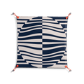 Wave Lens - Work On Wall - Oluwasheyi Adebayo - Orange - 70 x 70 cm