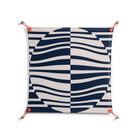 Wave Lens - Work On Wall - Oluwasheyi Adebayo - Orange - 70 x 70 cm
