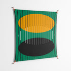Soul Split - Work On Wall - Oluwasheyi Adebayo - Orange - 140 x 140 cm