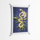 Snake Tigerlily - Work On Wall - Amy Suther - Silver - 70 x 100 cm