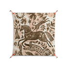 Delight Pink - Work On Wall - Diana Catchpole - Orange - 90 x 90 cm