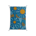 Bellis Bounty Blue - Work On Wall - Amy Suther - Silver - 70 x 100 cm