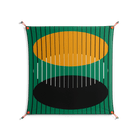 Soul Split - Work On Wall - Oluwasheyi Adebayo - Orange - 90 x 90 cm