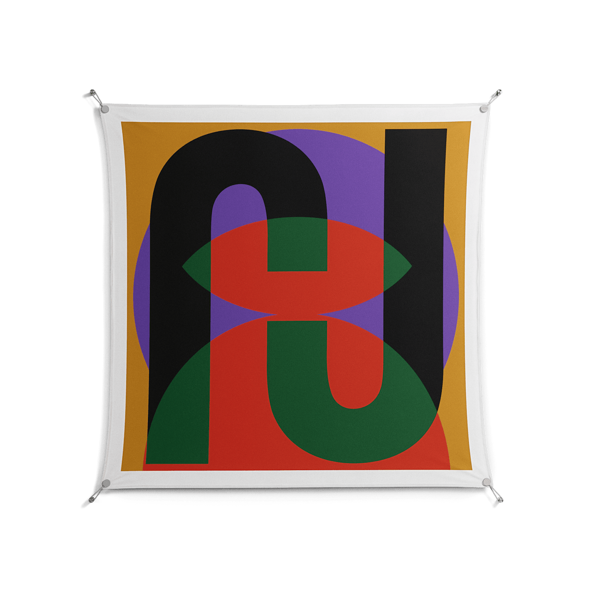 JJ - Work On Wall - Oluwasheyi Adebayo - Silver - 140 x 140 cm