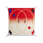 Parallel Mirage - Work On Wall - Oluwasheyi Adebayo - Silver - 90 x 90 cm