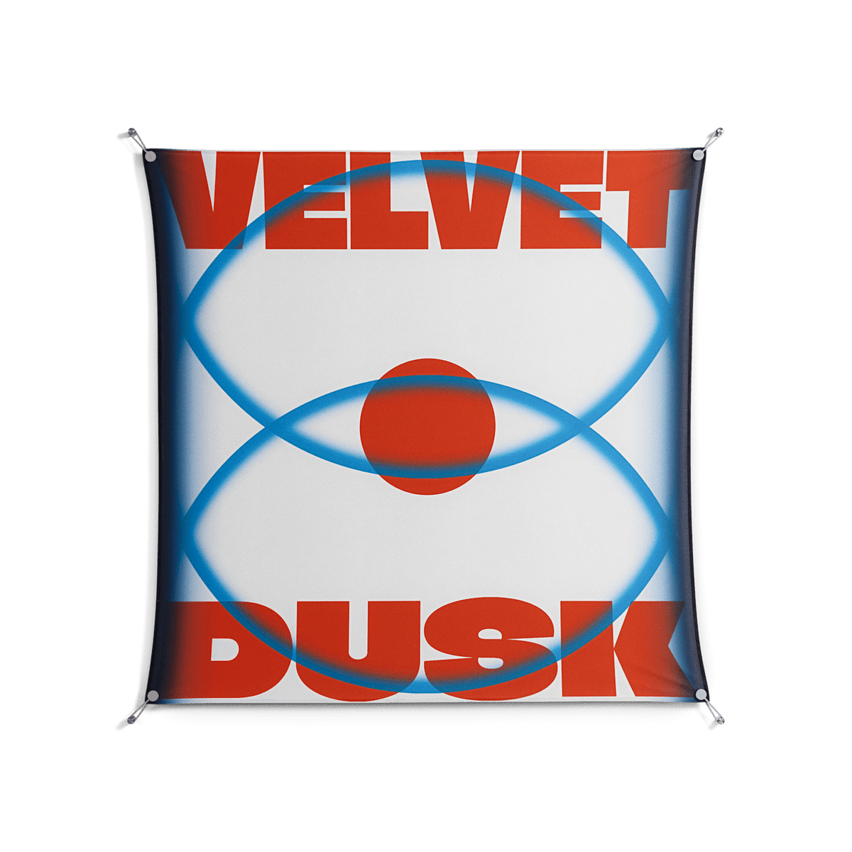 Velvet Dusk - Work On Wall - Oluwasheyi Adebayo - Silver - 140 x 140 cm